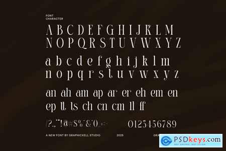 Kangker Modern Serif Font