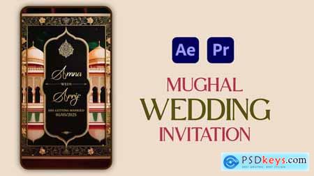 Mughal Wedding Invitation 57162088