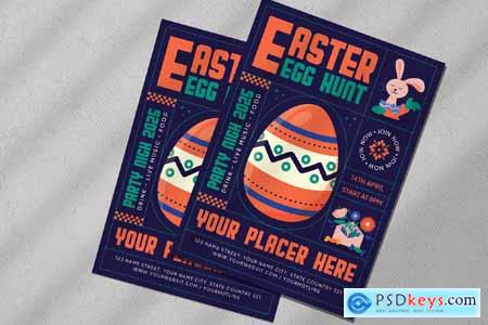 Easter Egg Hunt Flyer Z2F7HSD