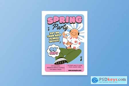 Spring Party Flyer