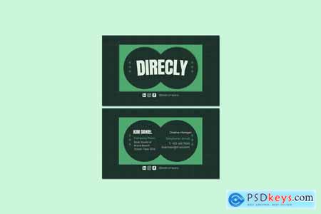 Direcly Company Business Card