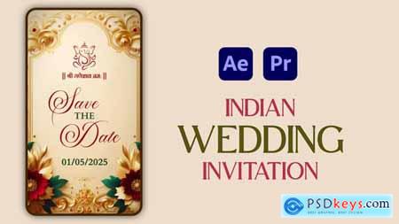 Indian Wedding Invitation 57105580