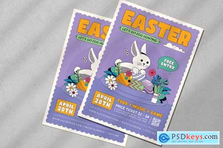 Easter Egg Hunt Flyer 2P2GGSL