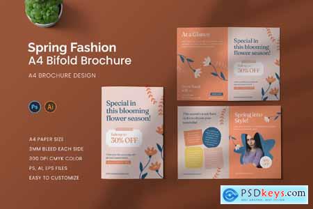 Spring Fashion Bifold Brochure