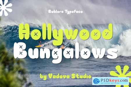 Bublora Creative Font