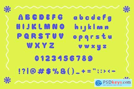 Bublora Creative Font