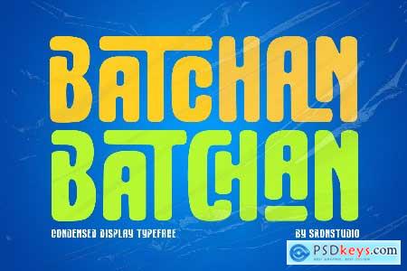 Batchan - Display Font