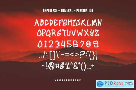 Pagar Dewa - Modern Brush Font