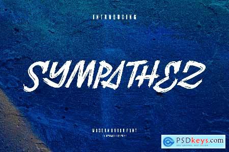 Sympathez - Modern Brush Font