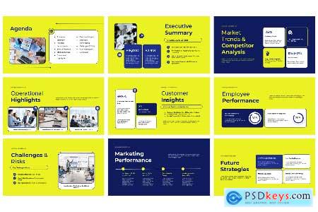 Quarterly Report PowerPoint Template