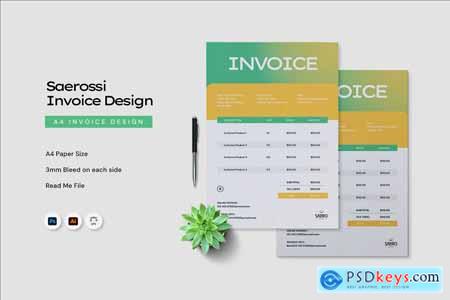 Saerossi - Invoice Template