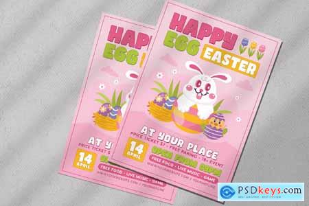 Easter Egg Hunt Flyer KLAHVBY