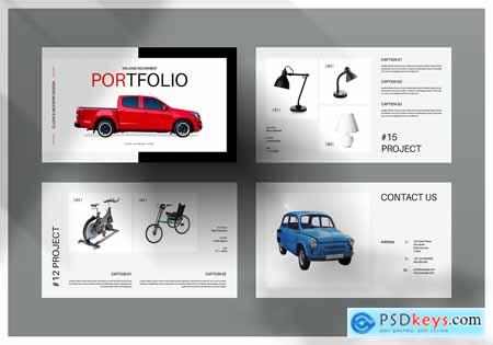 InDesign Digital Portfolio Template