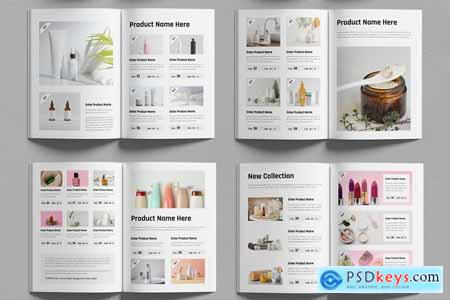 Minimalist Product Catalog for Beauty