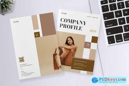 Elegant Fashion Brand Company Profile Brochure