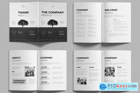 Company Profile Brochure Template