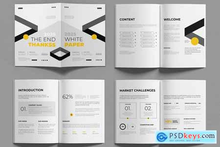 White Paper Brochure Template