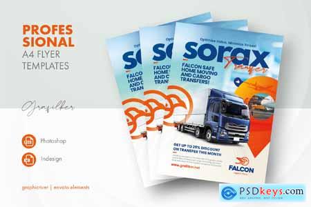 Logistic Flyer Templates