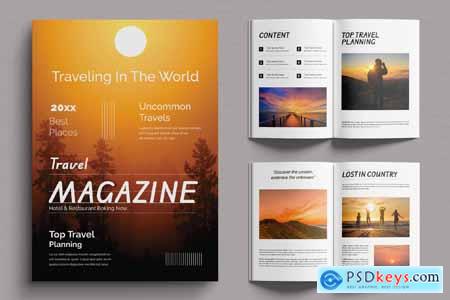 Travel Magazine Design