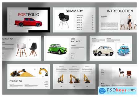 InDesign Digital Portfolio Template