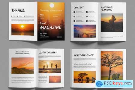 Travel Magazine Design