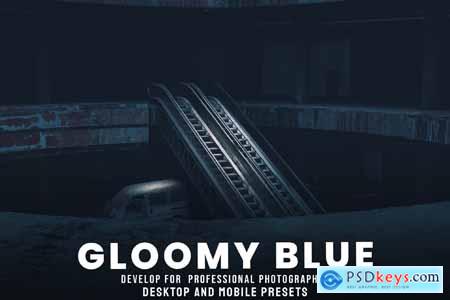 Gloomy Blue - Desktop and Mobile Presets