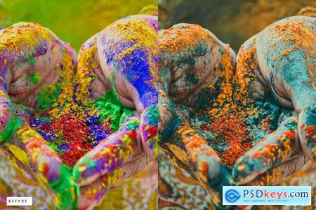 Holi Festival Lightroom Presets