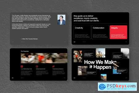 Unifounder Creative Portfolio Powerpoint