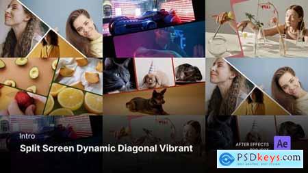 Social Media Reels - Split Screen Dynamic Vibrant After Effects Project Files 57272551