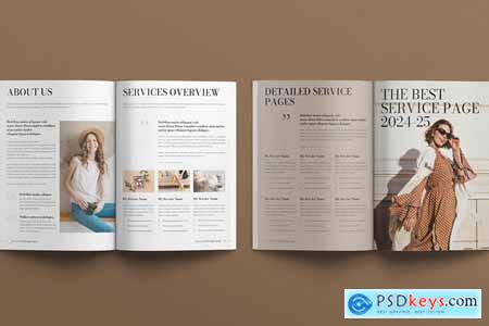 Service & Pricing Guide Template