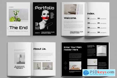 Portfolio Magazine Template