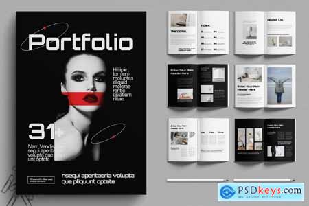 Portfolio Magazine Template