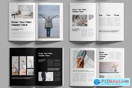 Portfolio Magazine Template