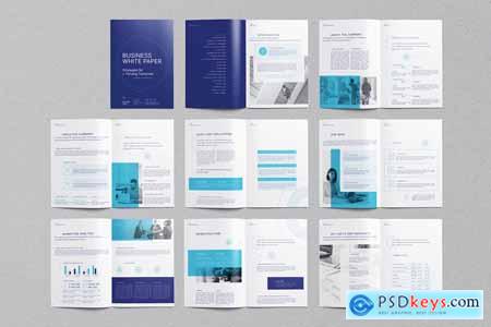 White Paper Canva Docx ID PSD