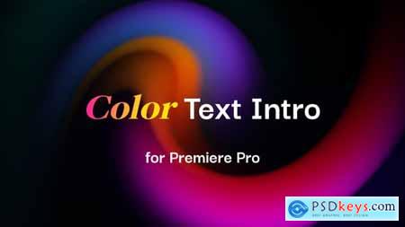 Color Text Intro 57677424