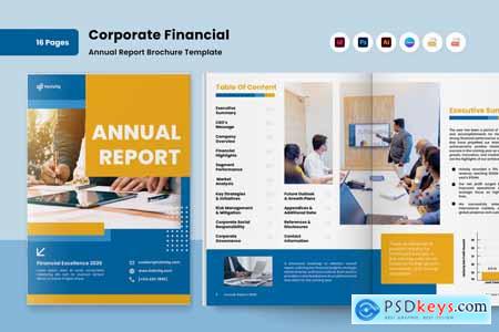 Corporate Financial Annual Report Design