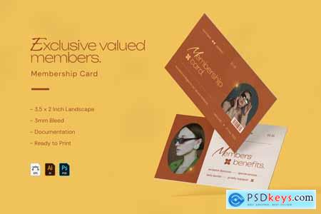 Exclusive Valued Members - Membership Card
