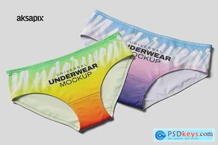 Universal Underwear Mockup