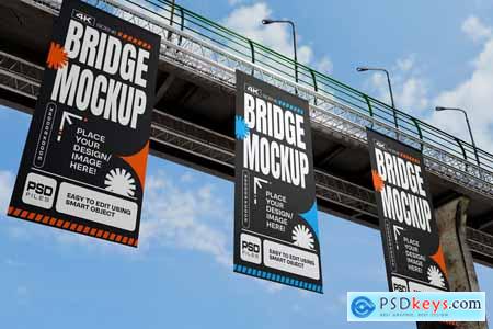 City Bridge Advertising Mockup