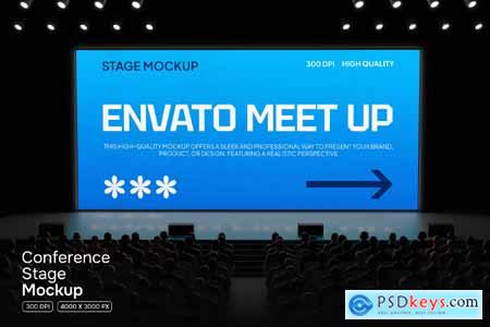 Conference Stage Mockup