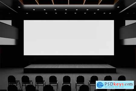 Projector Screen Mockup