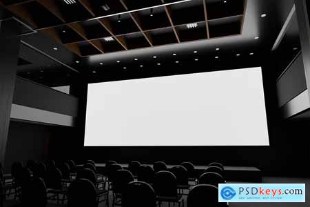 Projector Screen Mockup