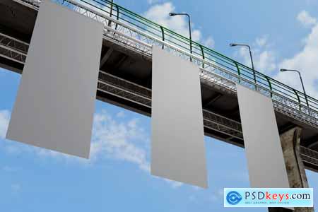 City Bridge Advertising Mockup