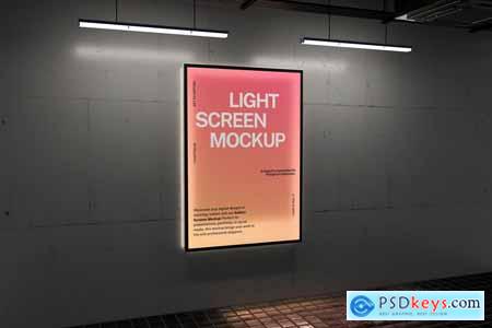 Light Screens Mockup
