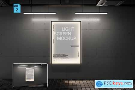 Light Screens Mockup