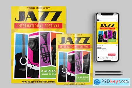 Jazz Festival - Flyer Template Set