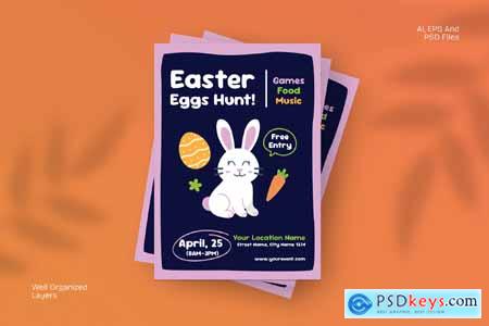 Easter Hunt - Flyer Set