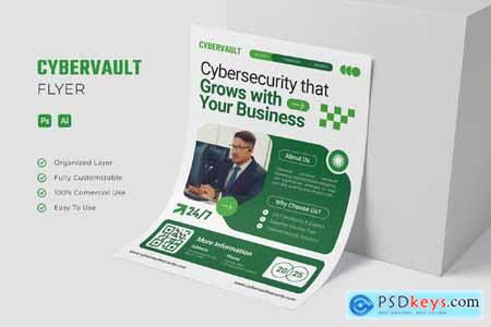 Cybervault Security - Flyer