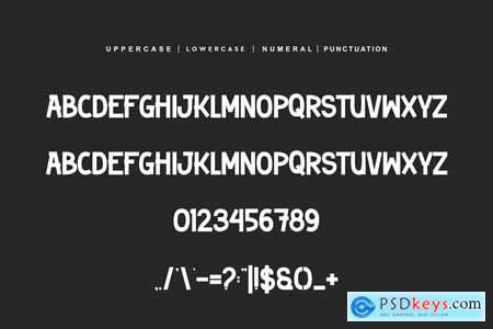 Erpone - Marker Display Font