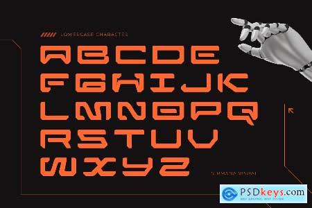 Zirox Cyberpunk - Branding Logo Font